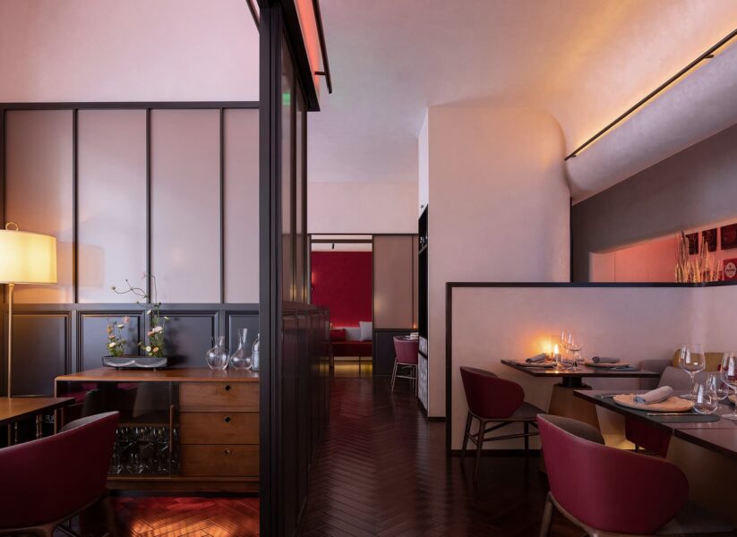 Les Morilles レストラン