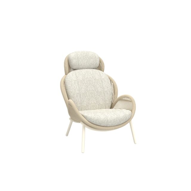 HONEY BEE HIGH-BACK LOUNGE CHAIR